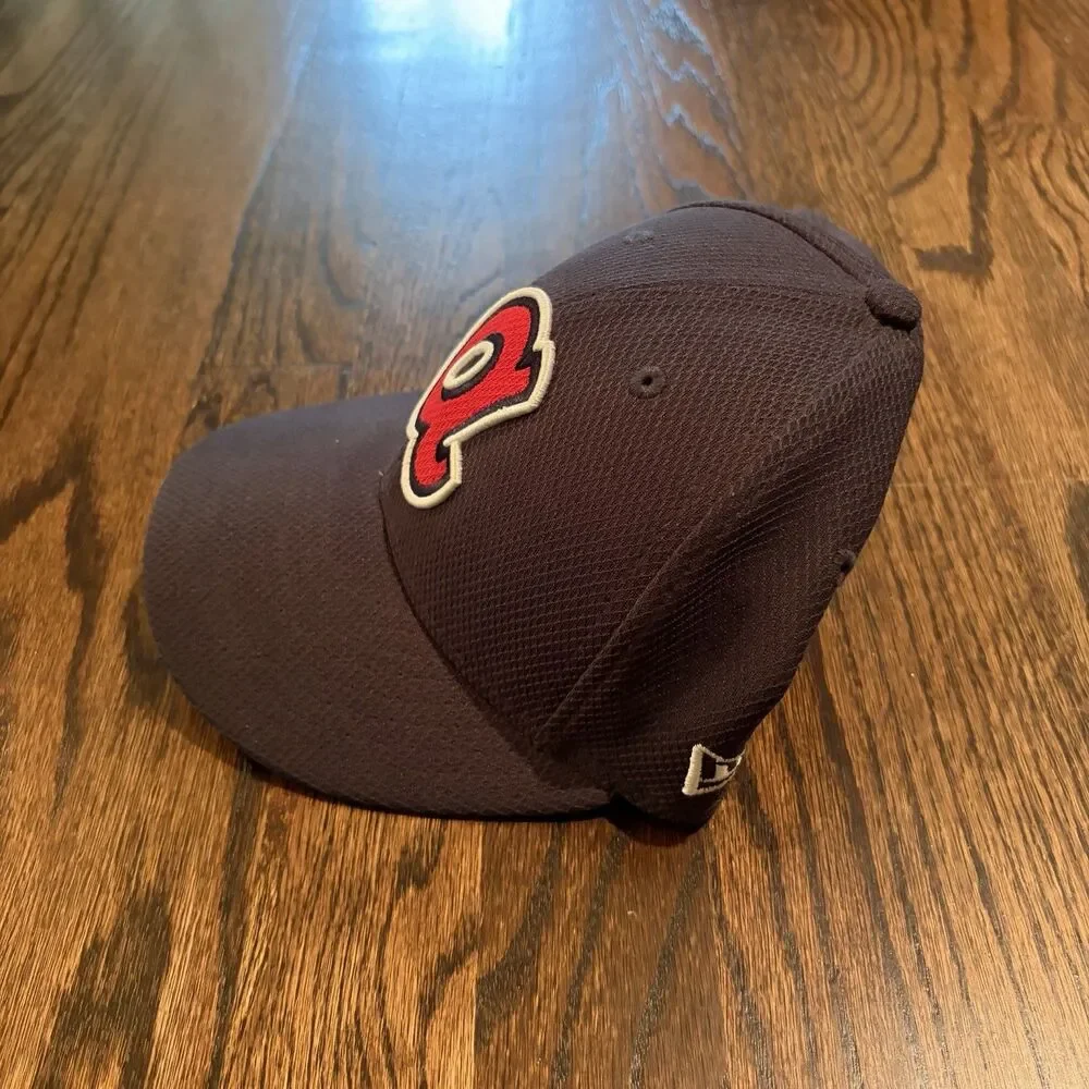 Atlanta Braves New Era Authentic Collection Hat Cap MLB Size 7 1/8 59Fifty